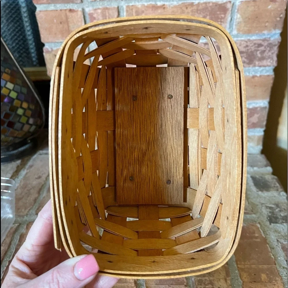 Longaberger Rocking Cradle Bassinet Basket